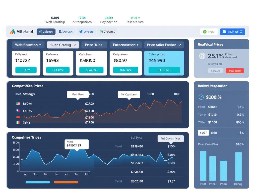 AI-powered dynamic pricing system monitoring competitor prices across multiple channels AI-powered dynamic pricing system monitoring competitor prices across multiple channels