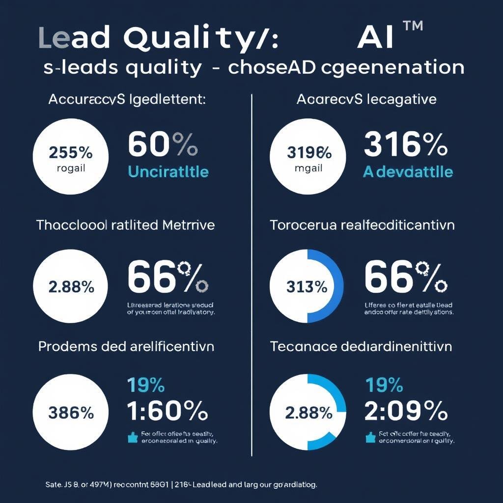 Comparison of lead quality between traditional and AI lead generation methods