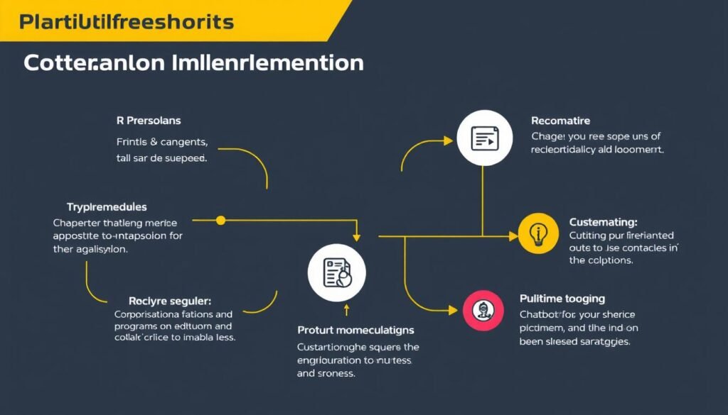 Troubleshooting diagram for common chatbot implementation challenges
