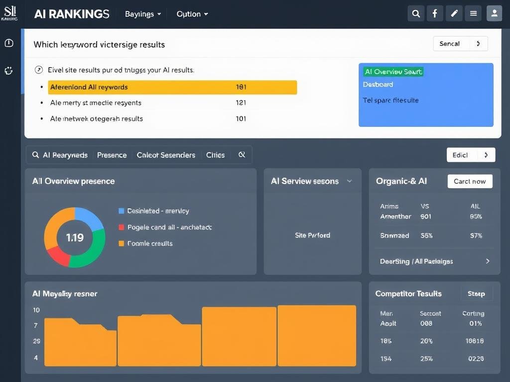 SE Ranking AI Overview Tracker showing which keywords trigger AI results