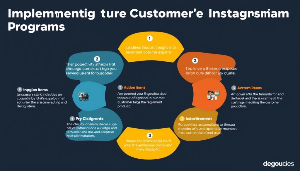 Step-by-step process for implementing a customer insights program