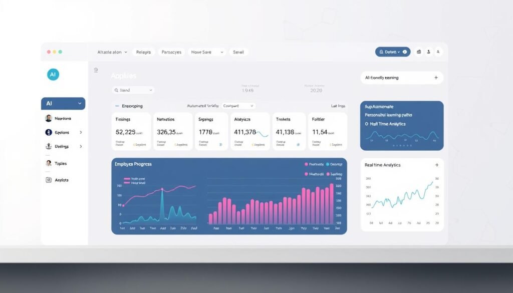 AI employee onboarding platform showing automated workflows and personalized learning paths