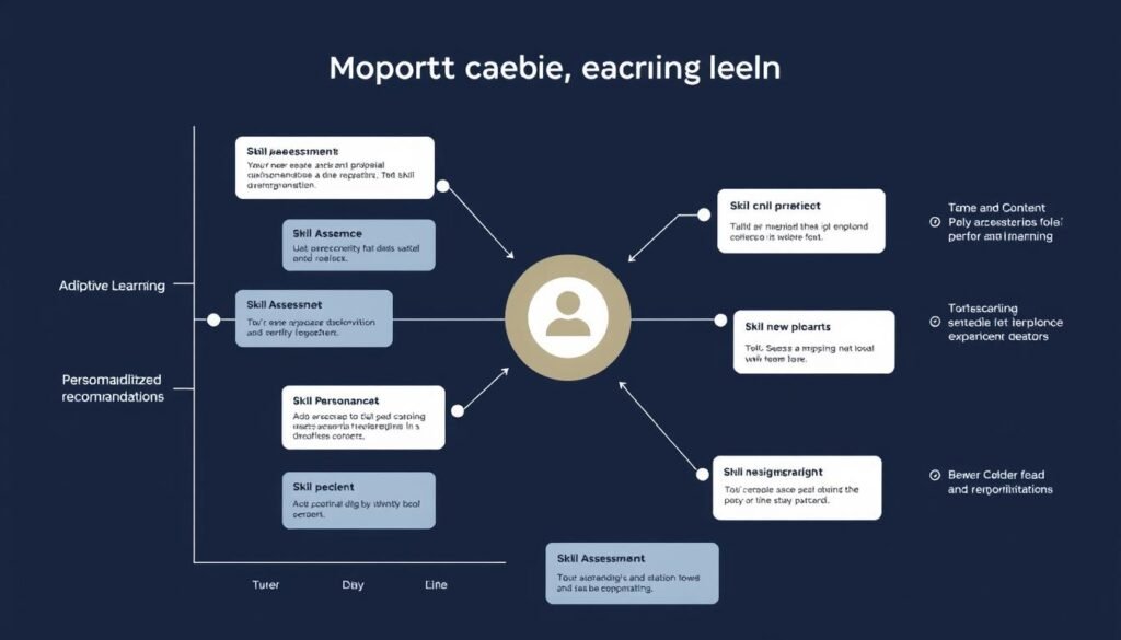 AI-powered personalized learning path for new employee onboarding