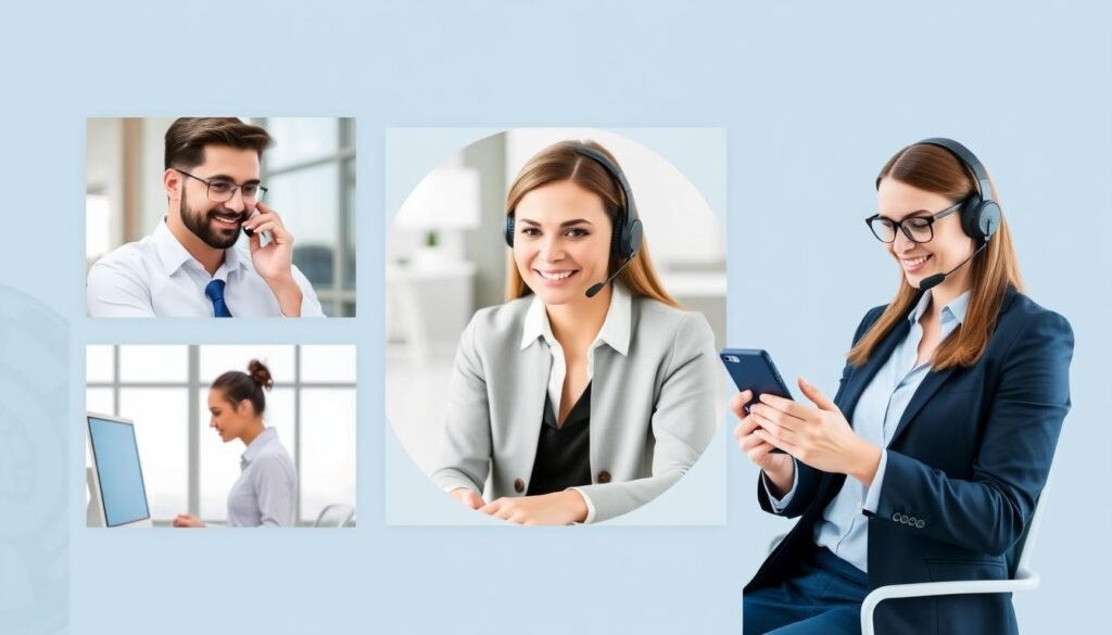 Different business teams using CallHippo for various communication needs