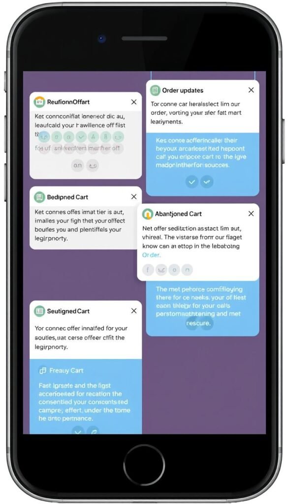 Effective push notification examples for improved mobile shopping experience