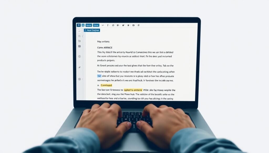 Surfer SEO Content Editor being used to optimize an affiliate product review article